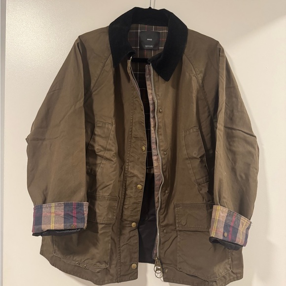 Mango Waxed-effect Parka - Picture 1 of 9